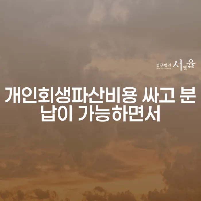 채무조정신청 개인회생,개인파산으로 해결하고 싶다면