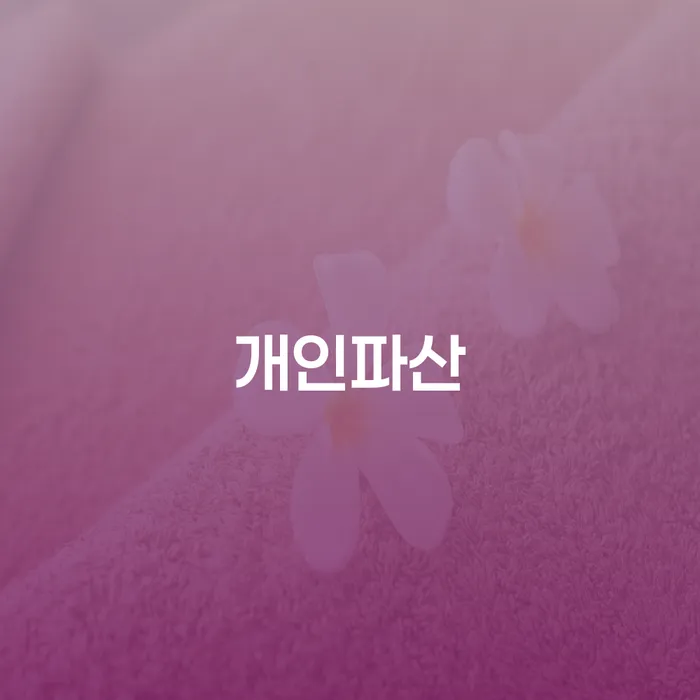 개인회생 개인회생으로 해결 직접 물어보고