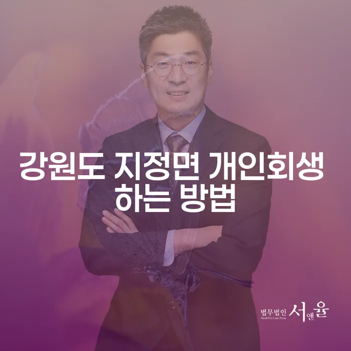 강원도 지정면에서 개인회생을 성공적으로 하는 방법은 무엇일까요?