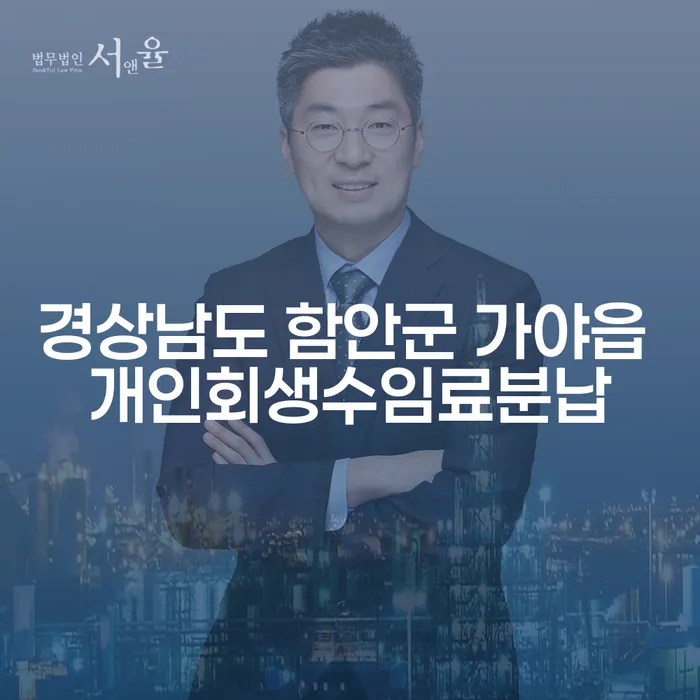 경상남도 함안군 가야읍에서 개인회생수임료분납 가능한 방법은?